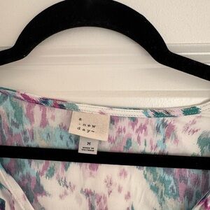 A New Day Women's Abstract Print Blouse